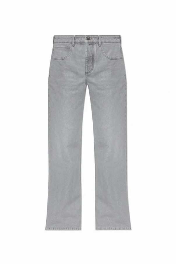 GRAU Jeans mit ausgestellten Beinen