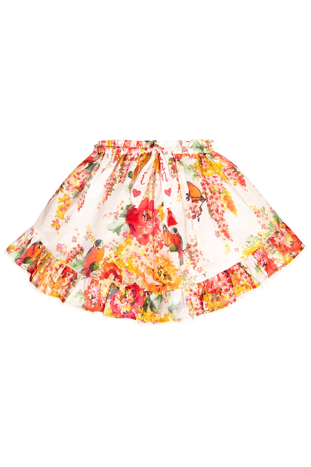 Spódnica z motywem kwiatowym