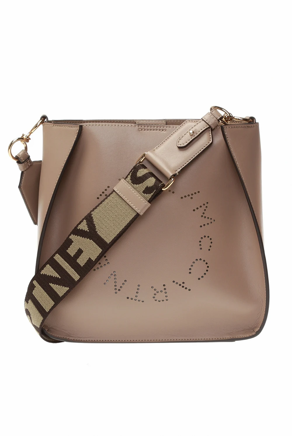 beige Shoulder bag with logo