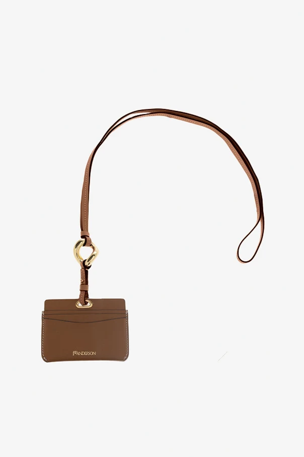 BROWN Card case with logo
