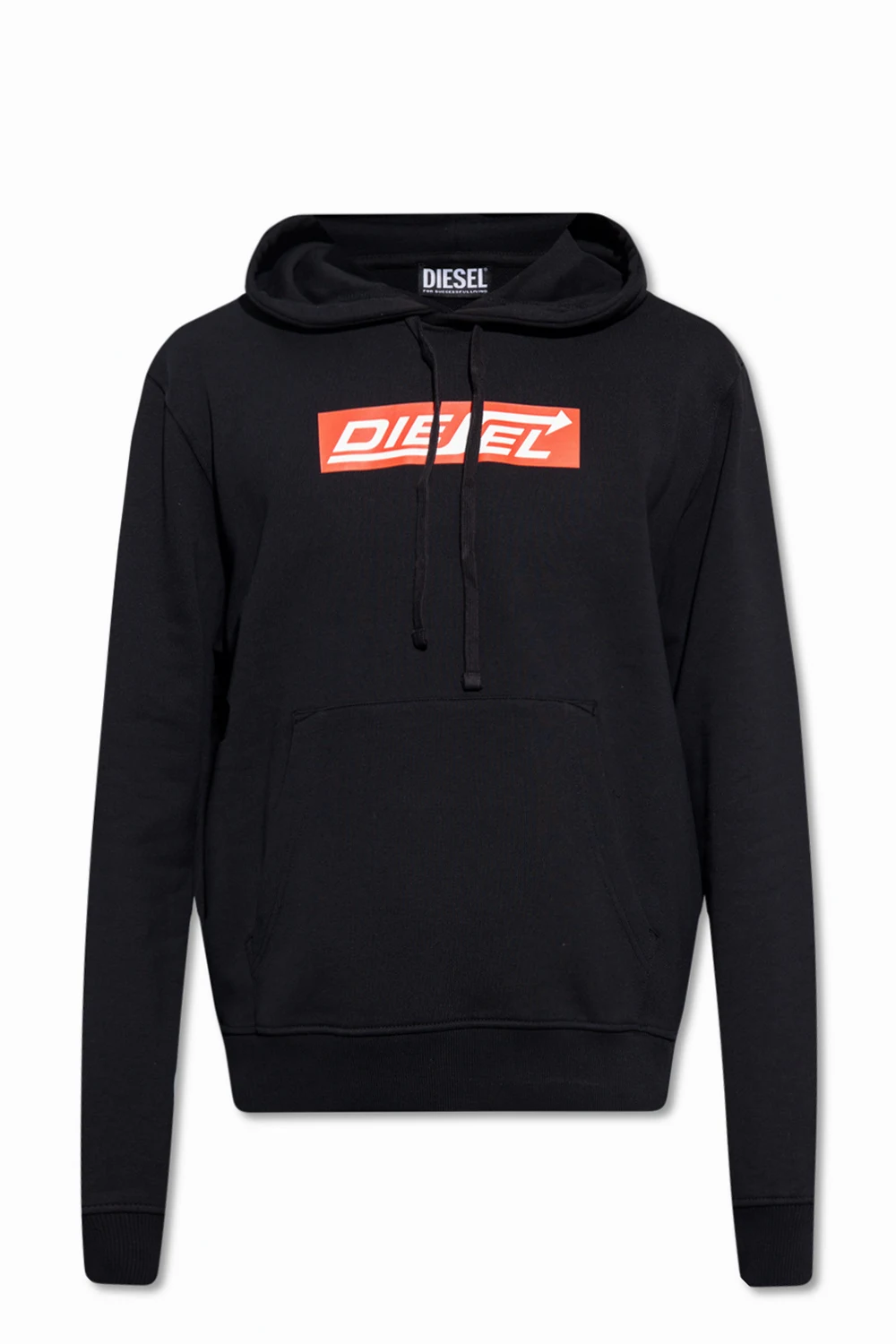 BLACK 'S-GINN-HOOD-HS1' hoodie with logo