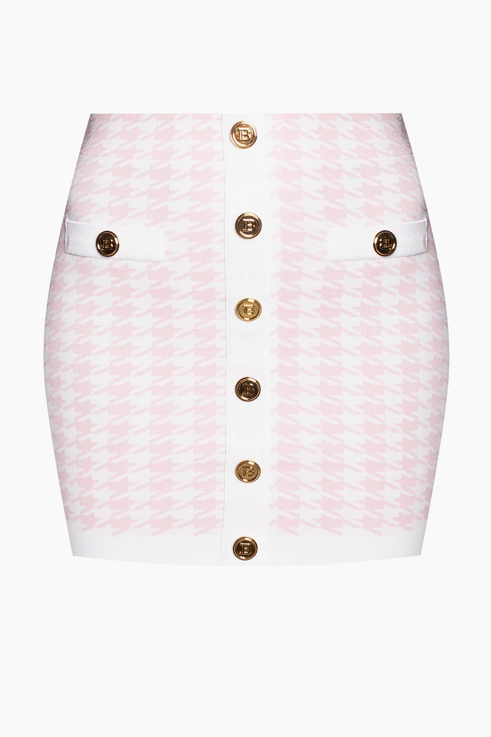 PINK Houndstooth skirt
