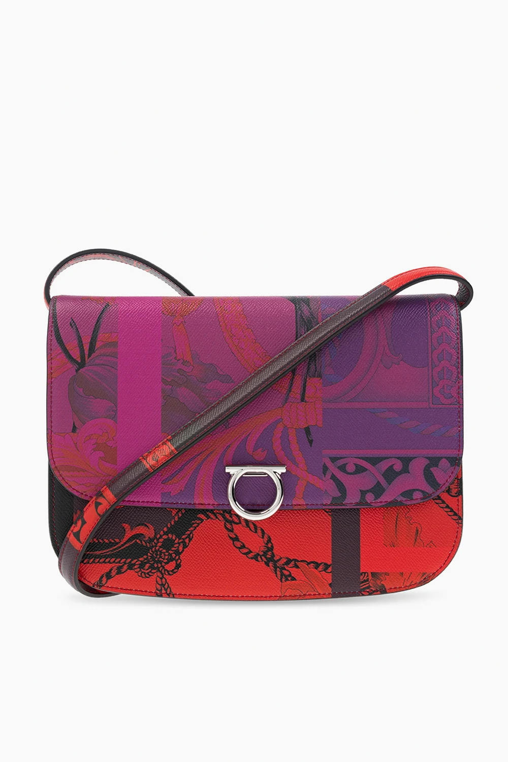 Patterned shoulder bag