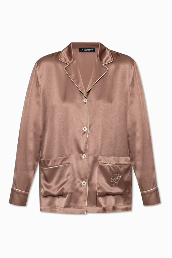 ROSA Seidenes Oberteil vom Pyjama