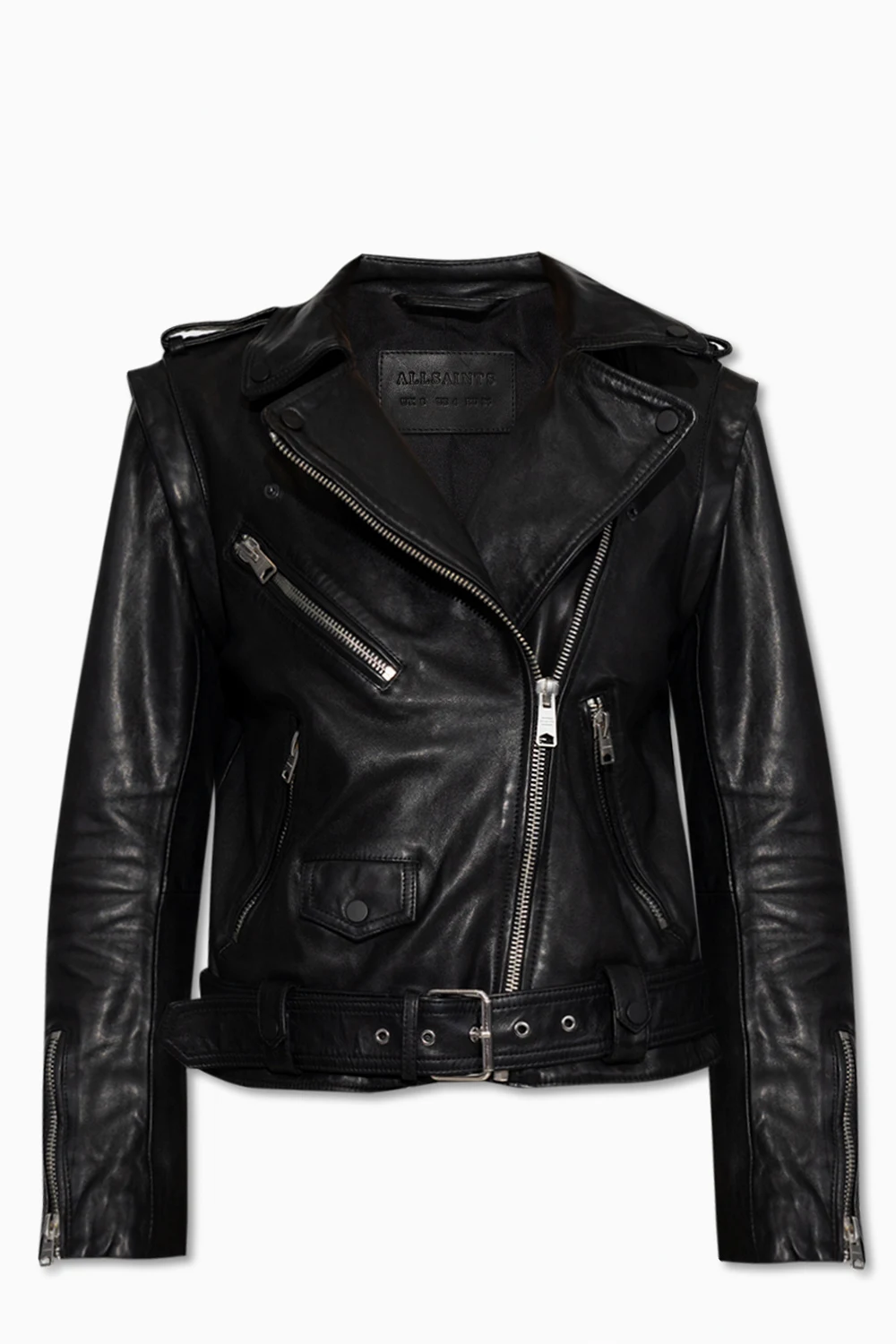 BLACK ‘Morgan’ biker jacket