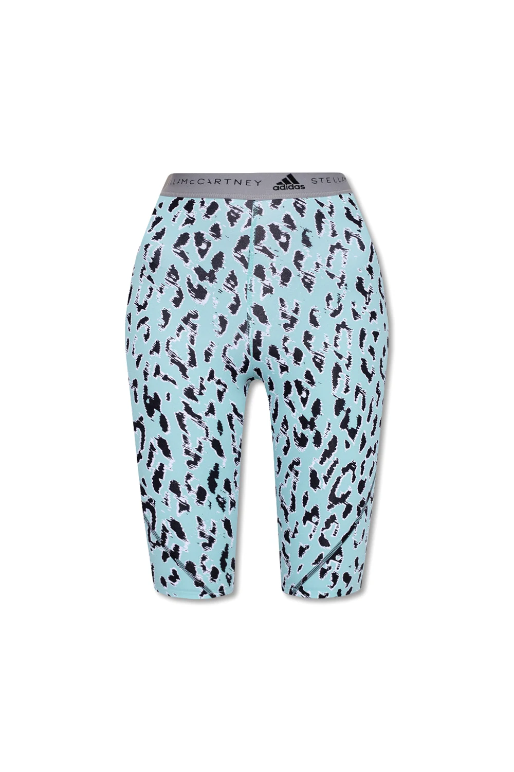 Krótkie wzorzyste legginsy