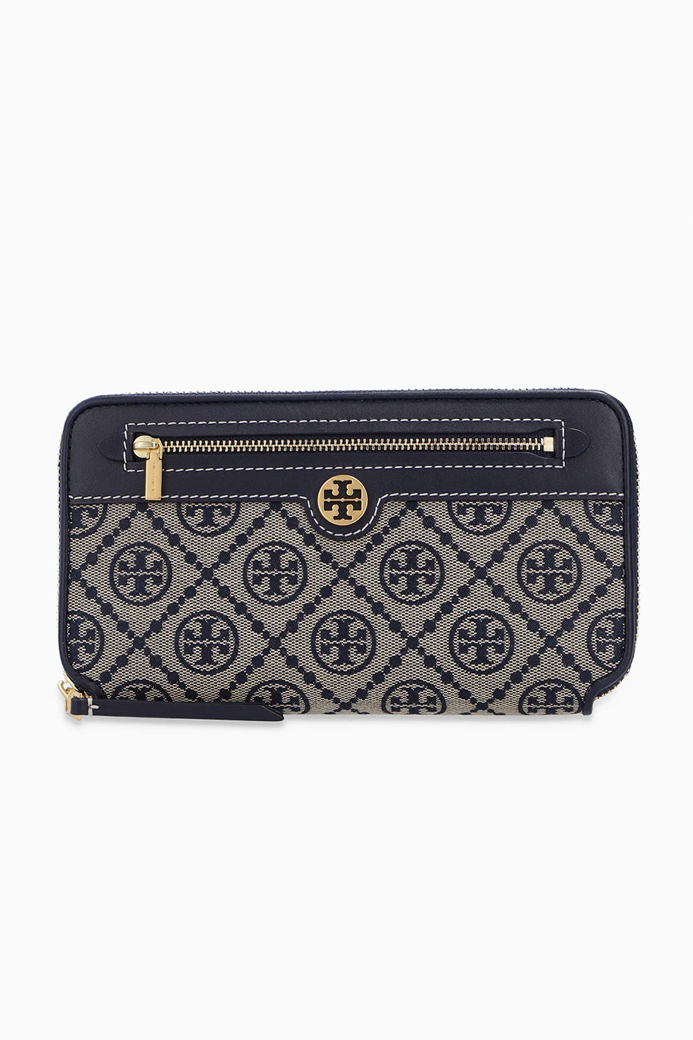 beige Wallet with logo