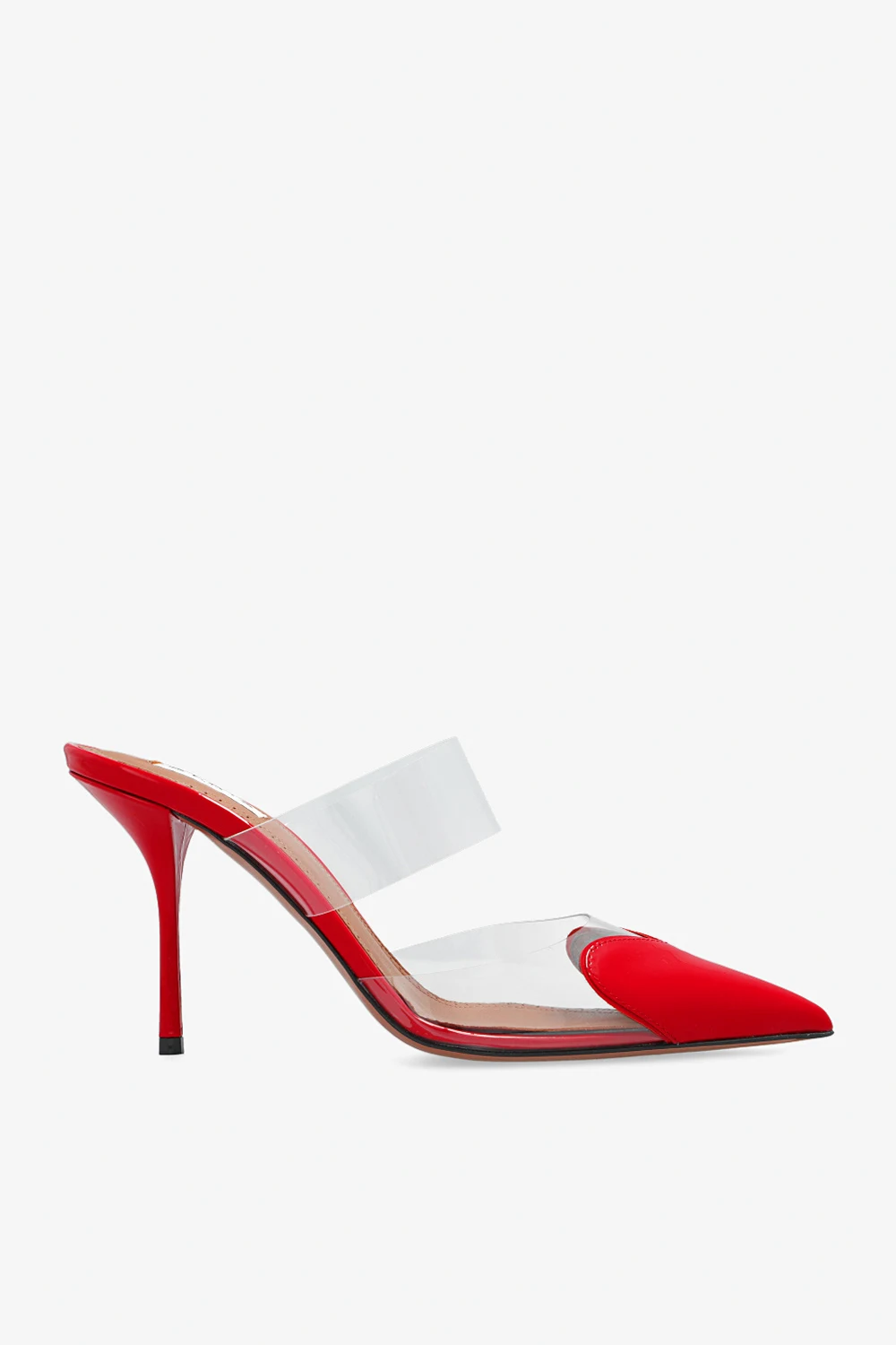 ‘Cur’ heeled mules