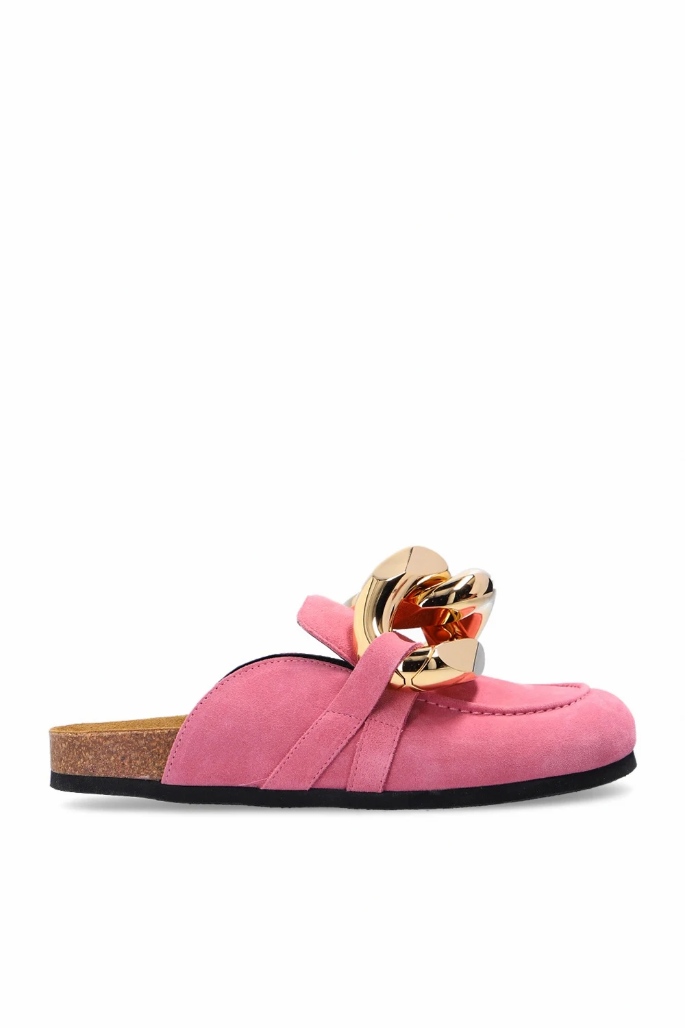 PINK Suede slides