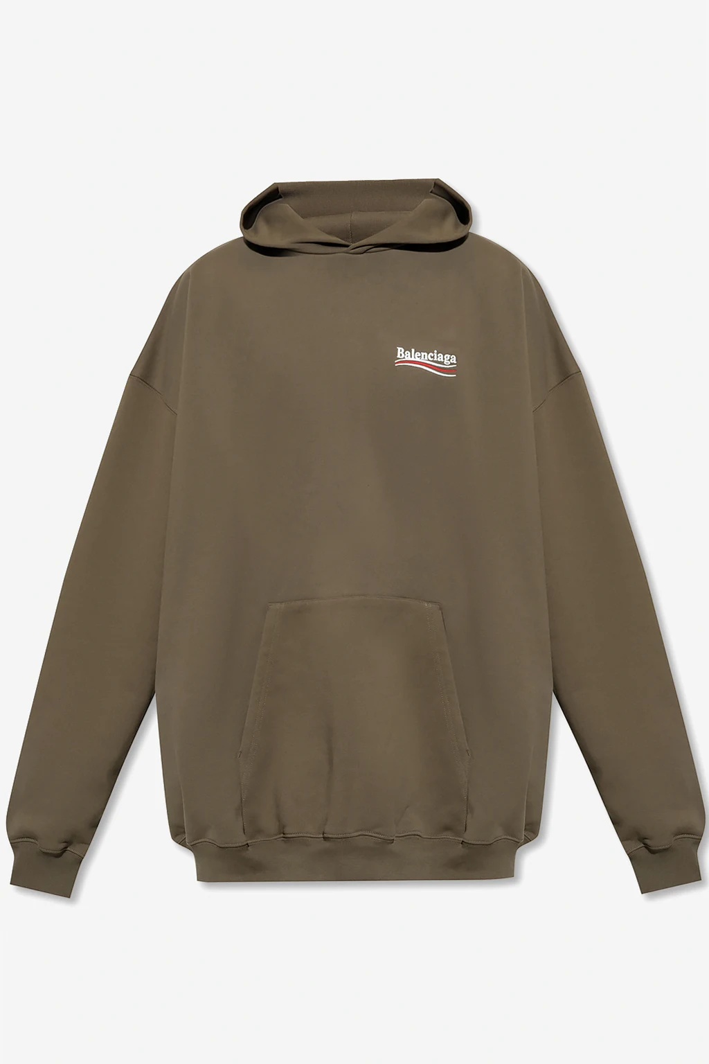 GREEN Hoodie with logo