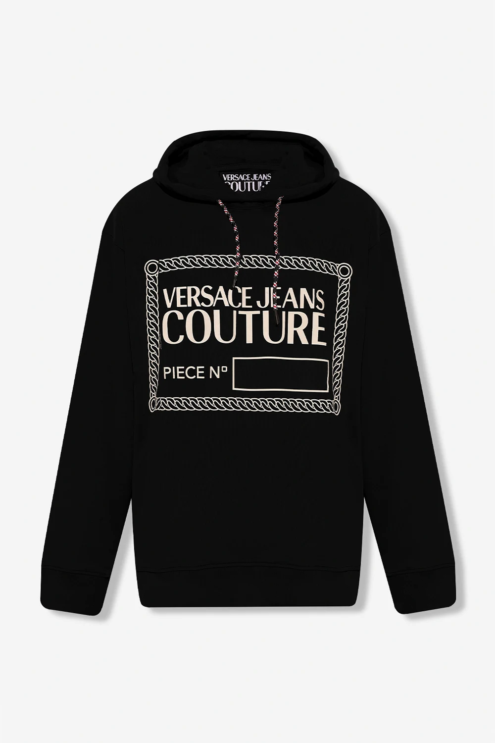 BLACK Hoodie with logo