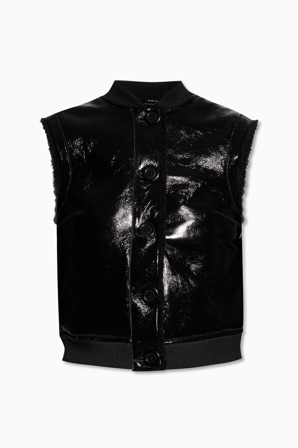 Leather vest