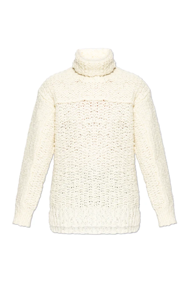 kremowy MONCLER GRENOBLE APRES - SKI