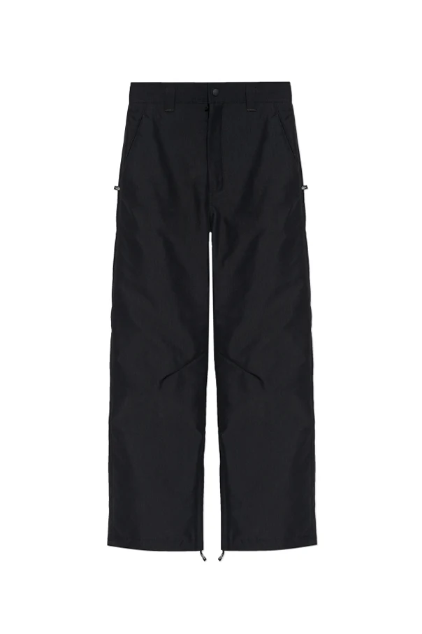 CZARNY Spodnie z kolekcji `Skiwear`