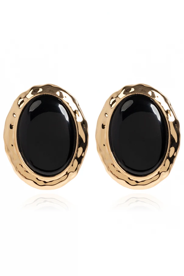 BLACK "Vintage" style earrings