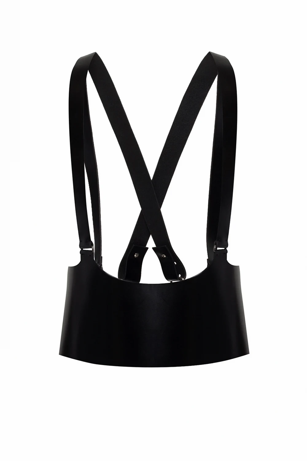 BLACK Leather vest
