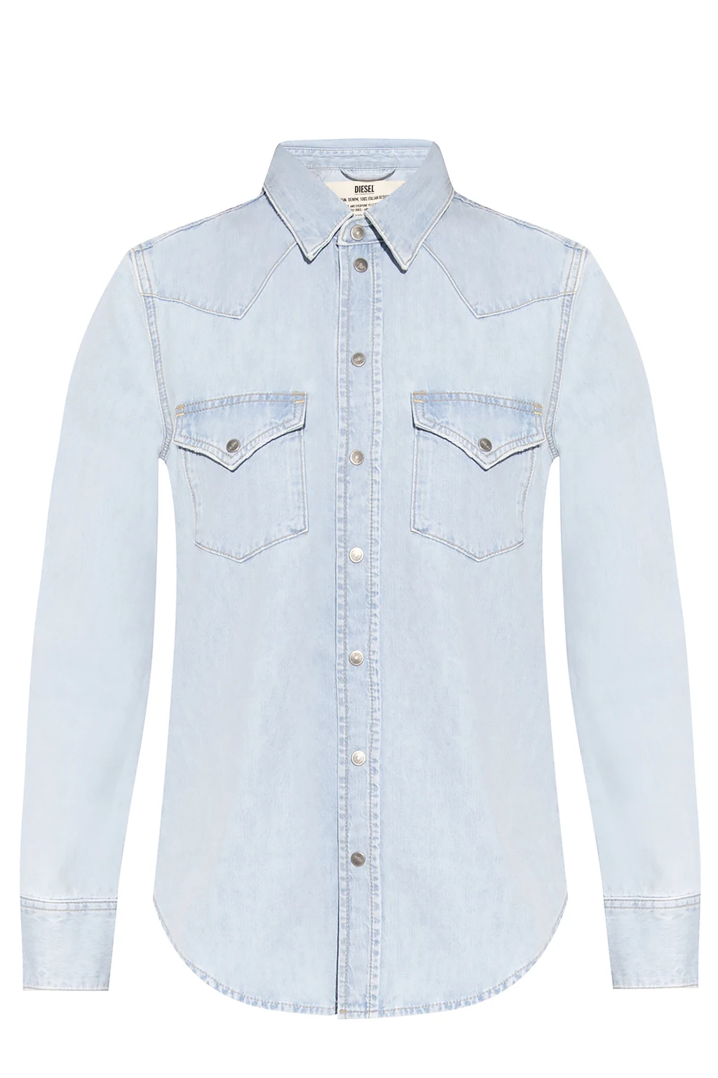 light blue Denim shirt