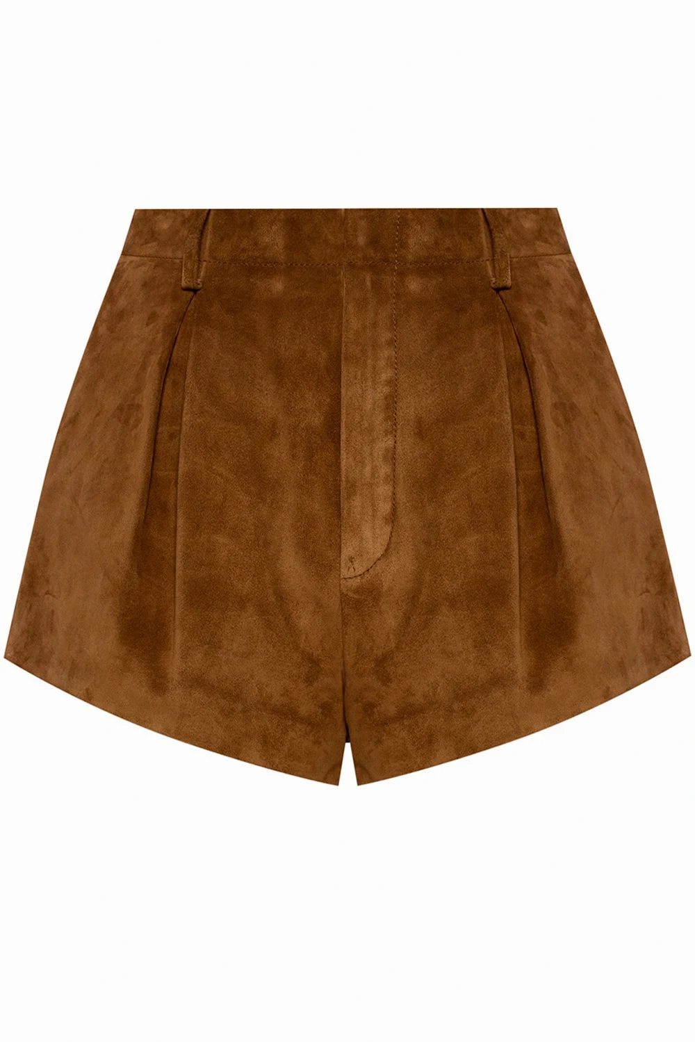 Leather shorts