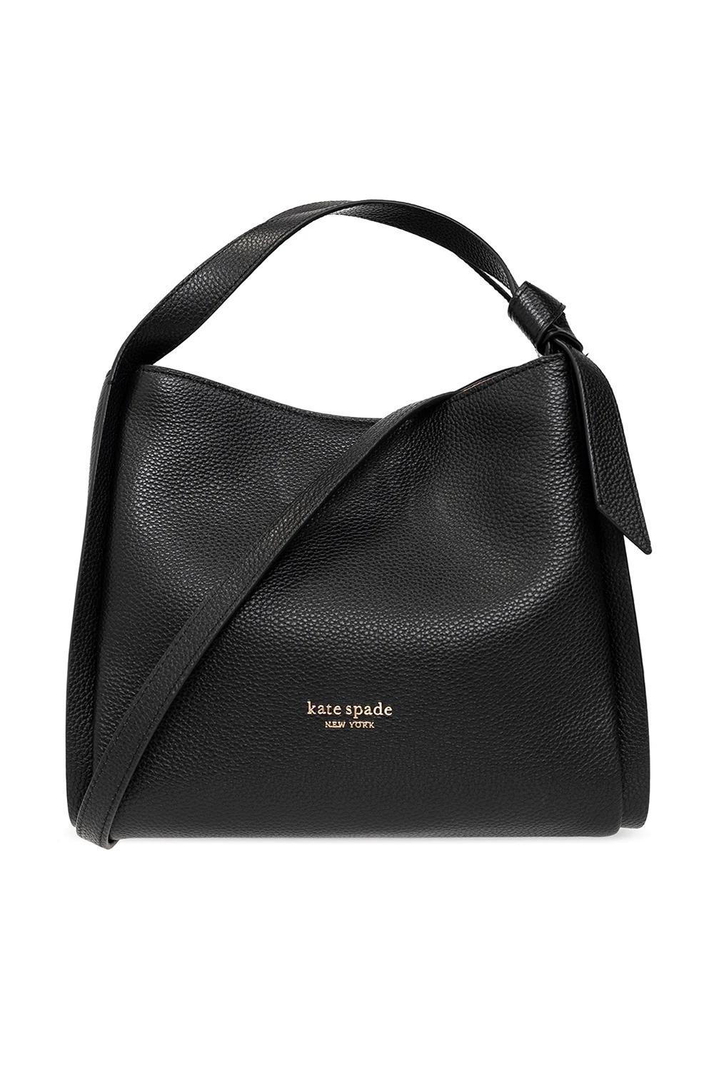 BLACK ‘Knott Medium’ shoulder bag