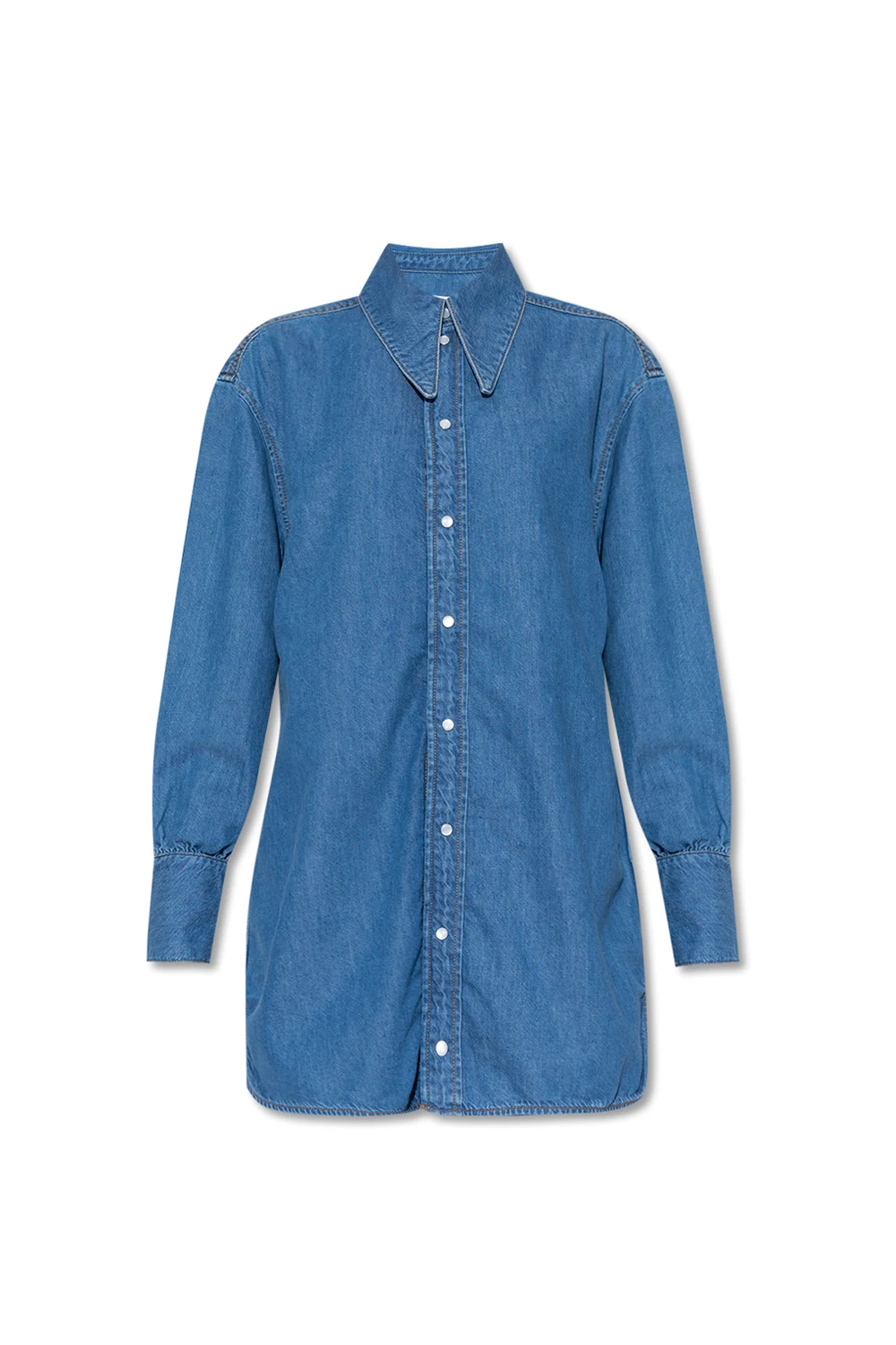 Oversize denim shirt