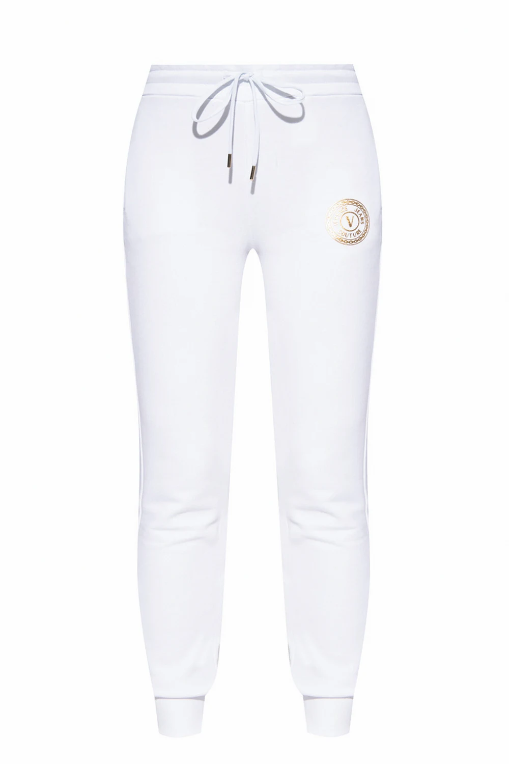 WHITE Logo-printed sweatpants