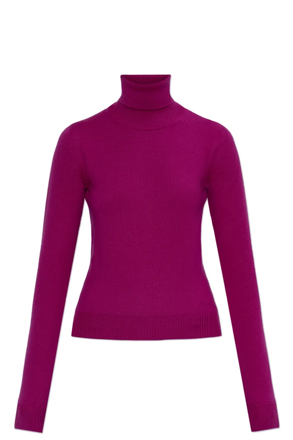 LILA Wollrollkragenpullover