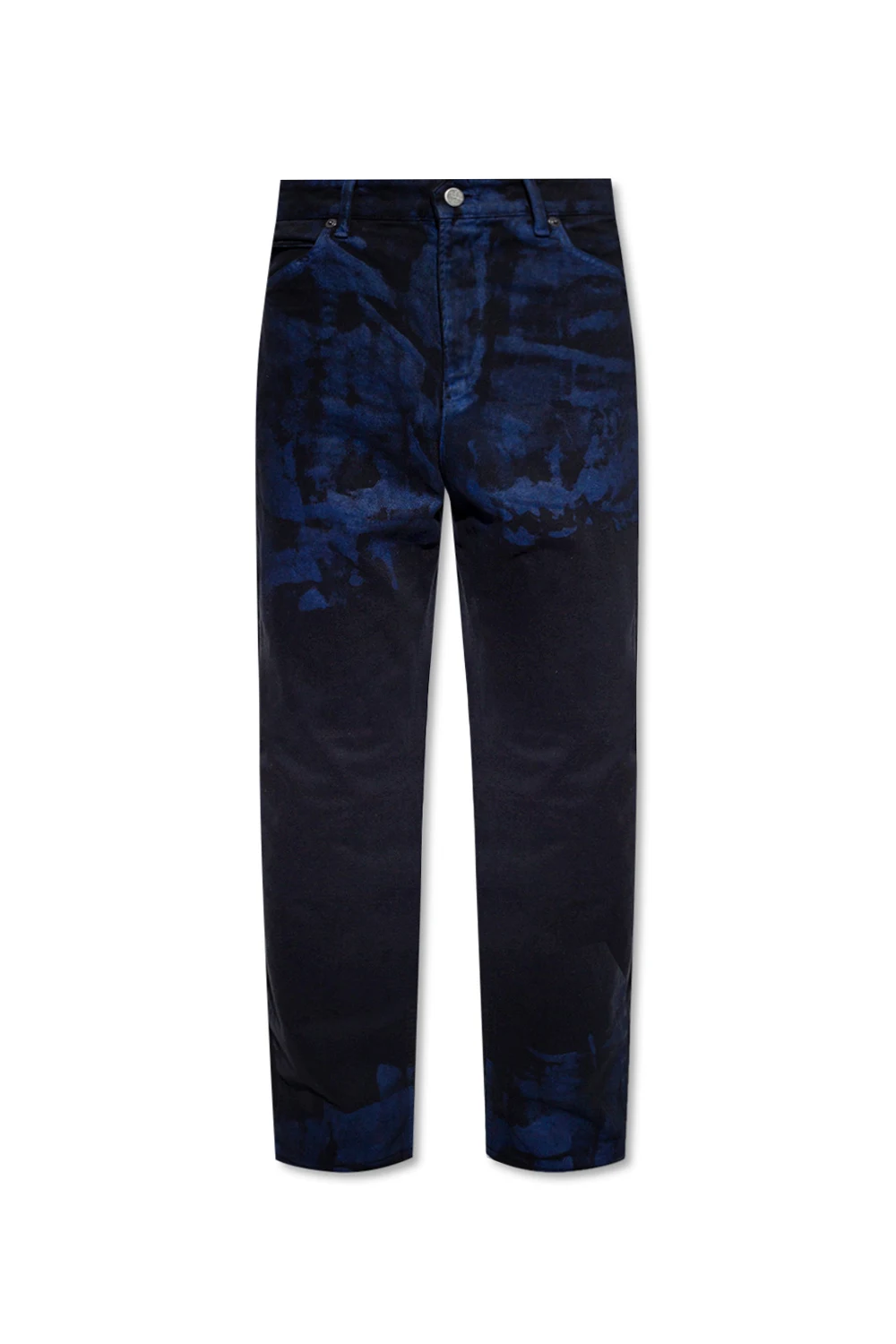 Logo-patched jeans