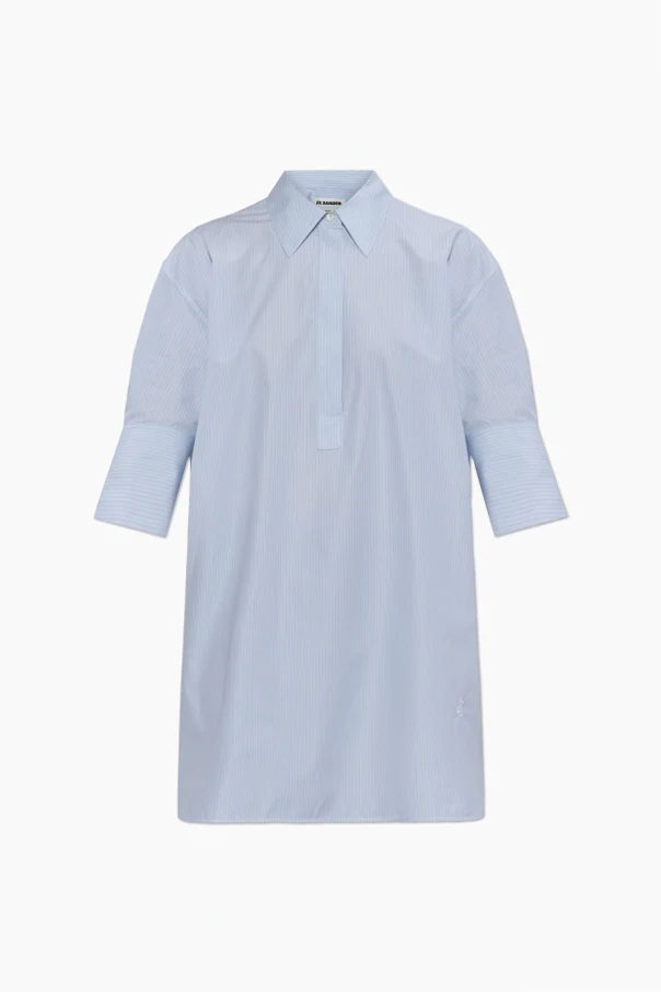 HELLBLAU Hemdblusenkleid