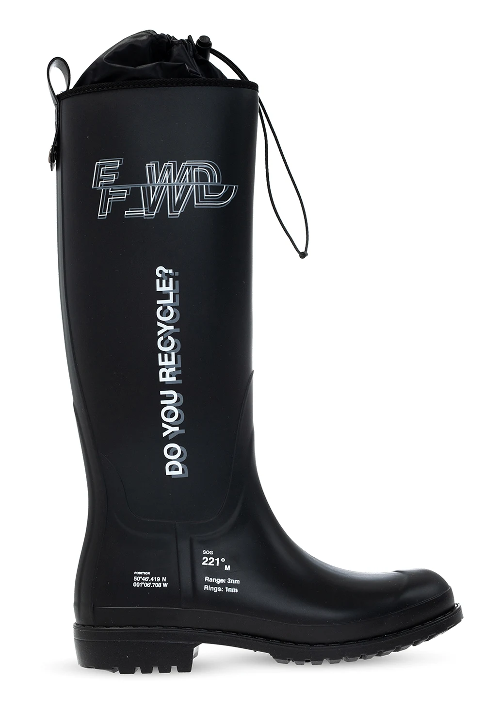 Rain boots with logo