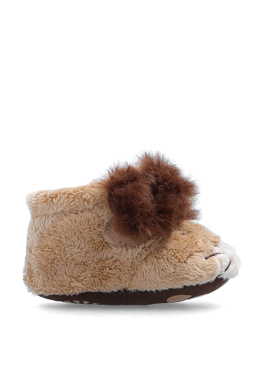 BROWN ‘Bixbee Lion Stuffie’ baby shoes