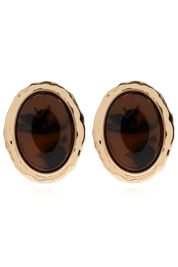 BROWN Vintage style earrings