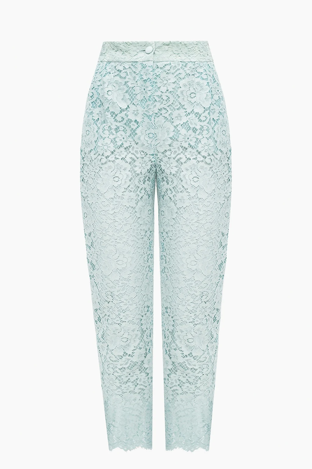 light blue Lace trousers