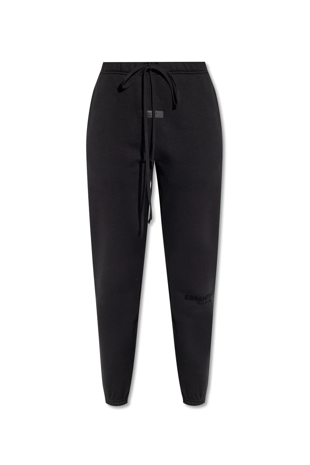 BLACK Sweatpants with logo