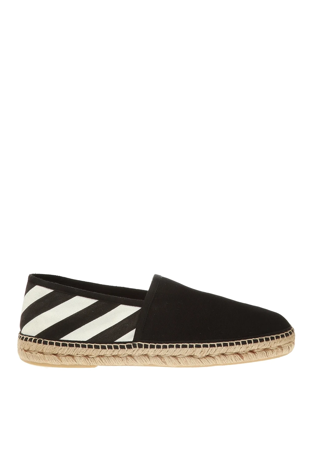BLACK Logo espadrilles