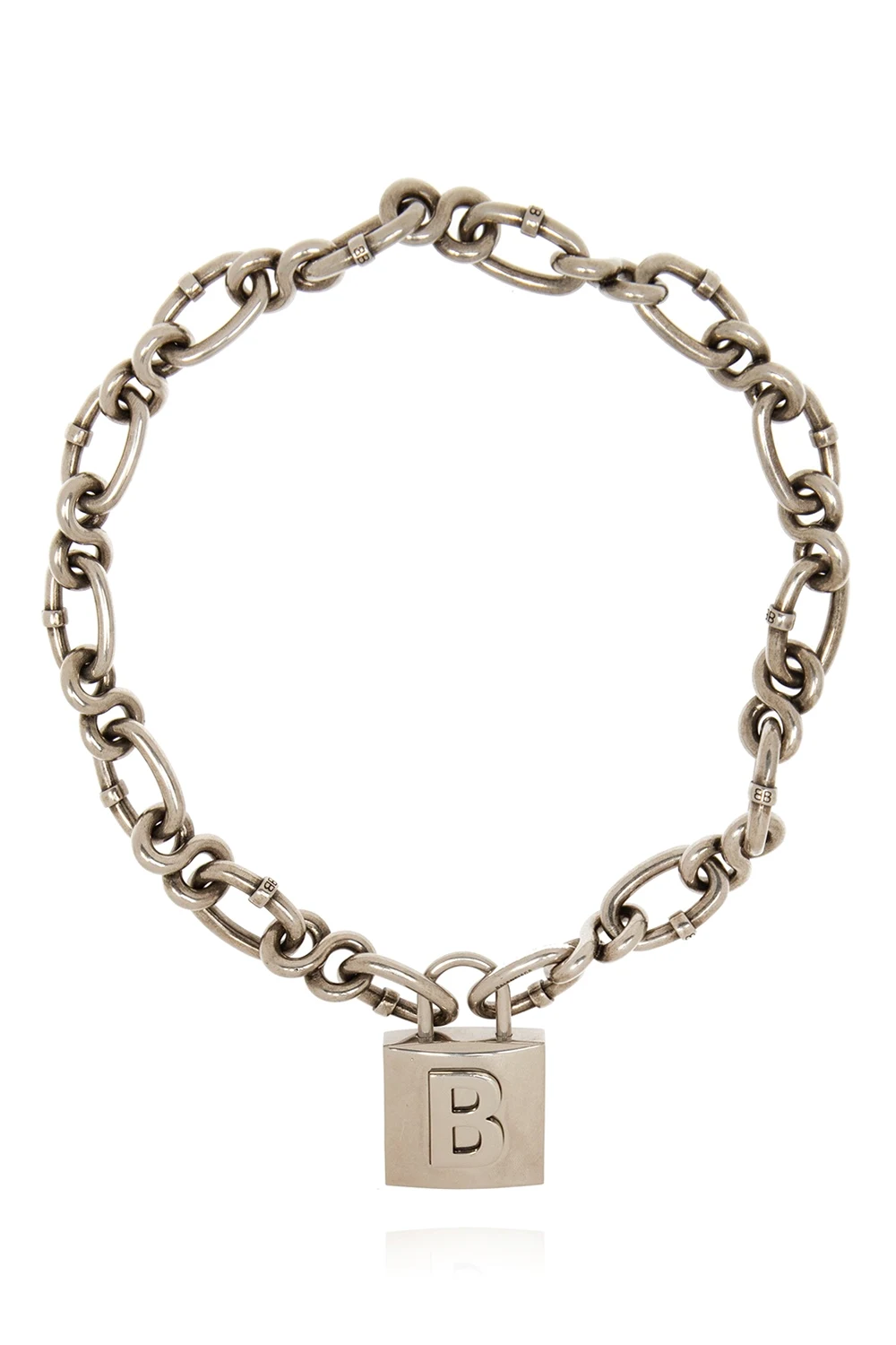 SILVER Chain necklace with pendant