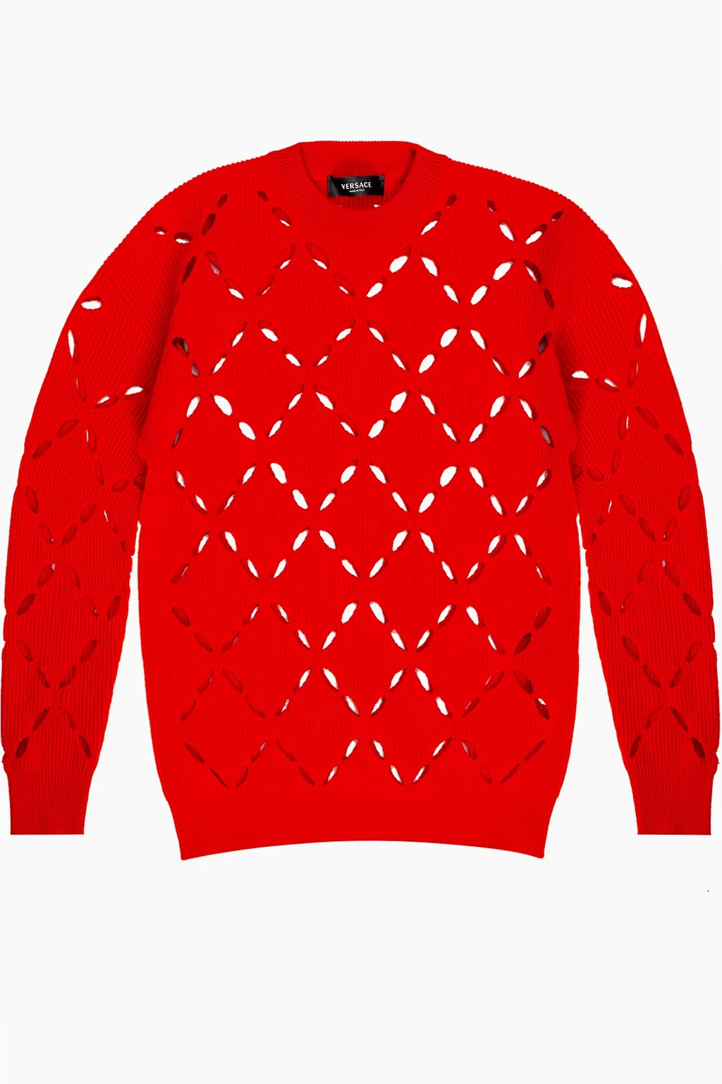 Sweter z dekoracyjnymi dziurami