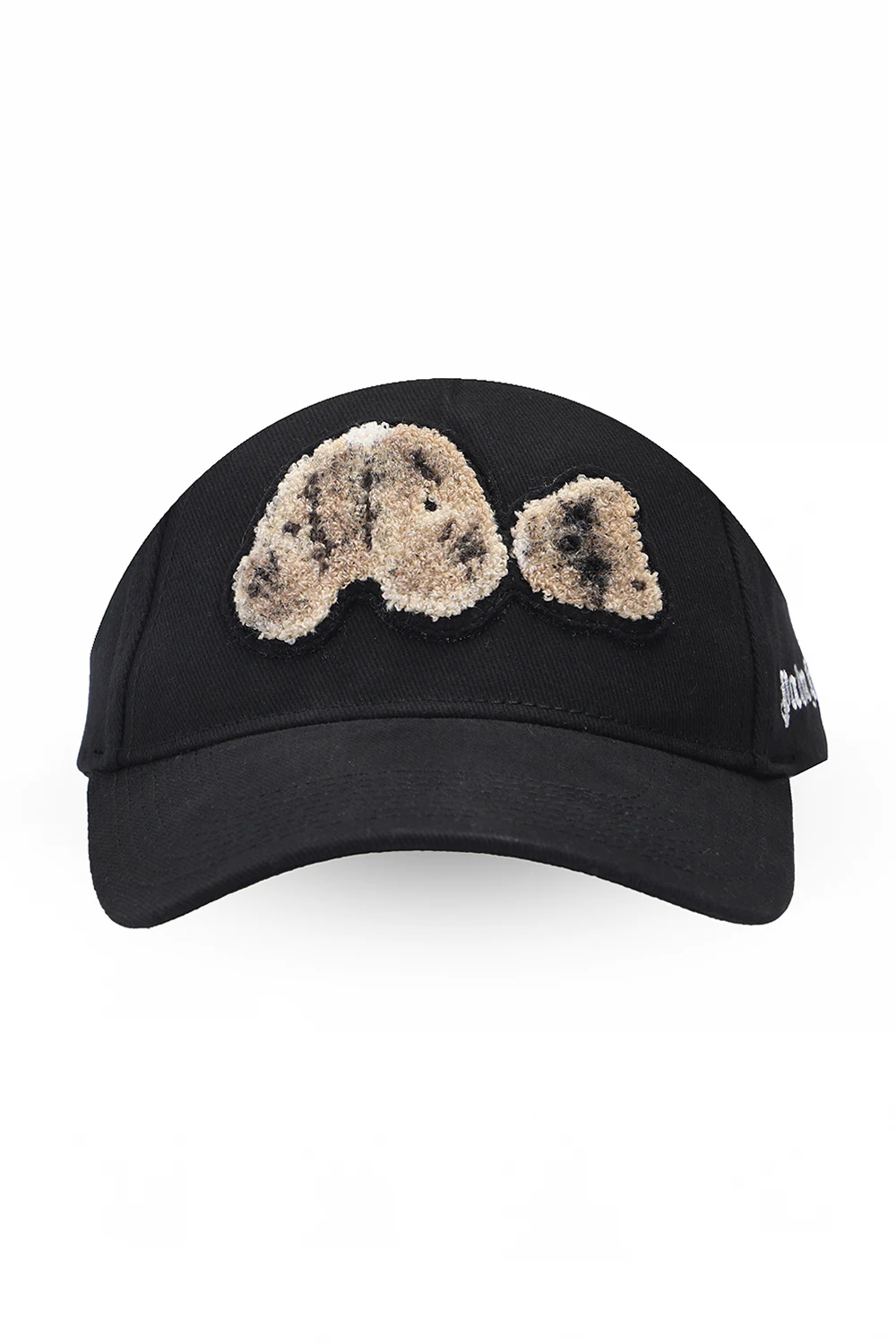 BLACK Baseball cap with logo