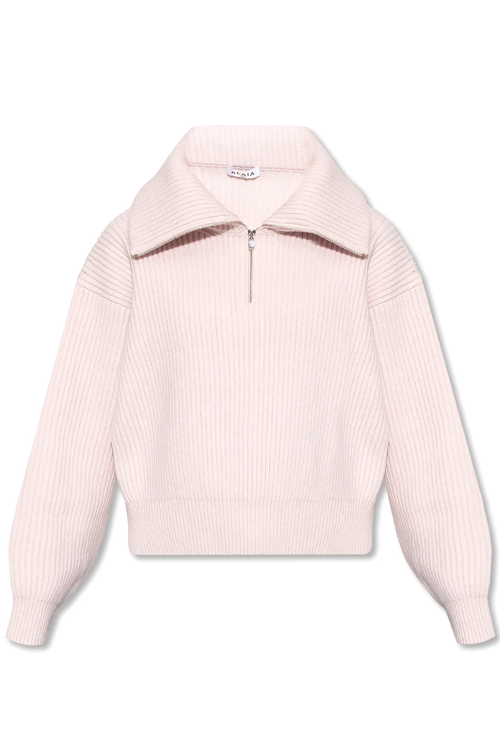 Wool turtleneck sweater