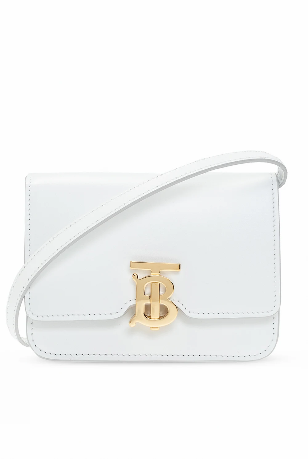 WHITE Shoulder bag with logo