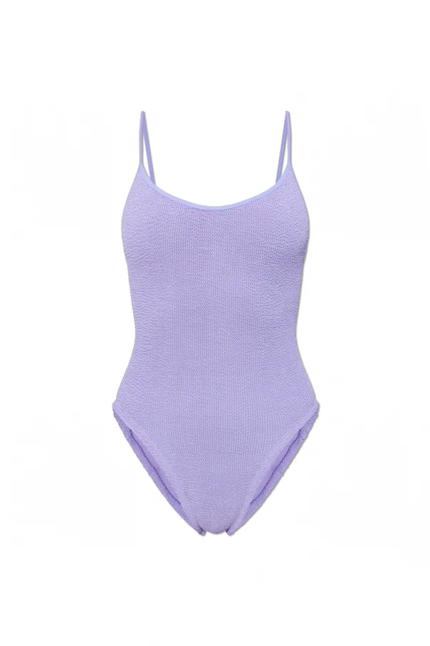 FIOLETOWY Jednoczęściowy kostium kąpielowy `Pamela`