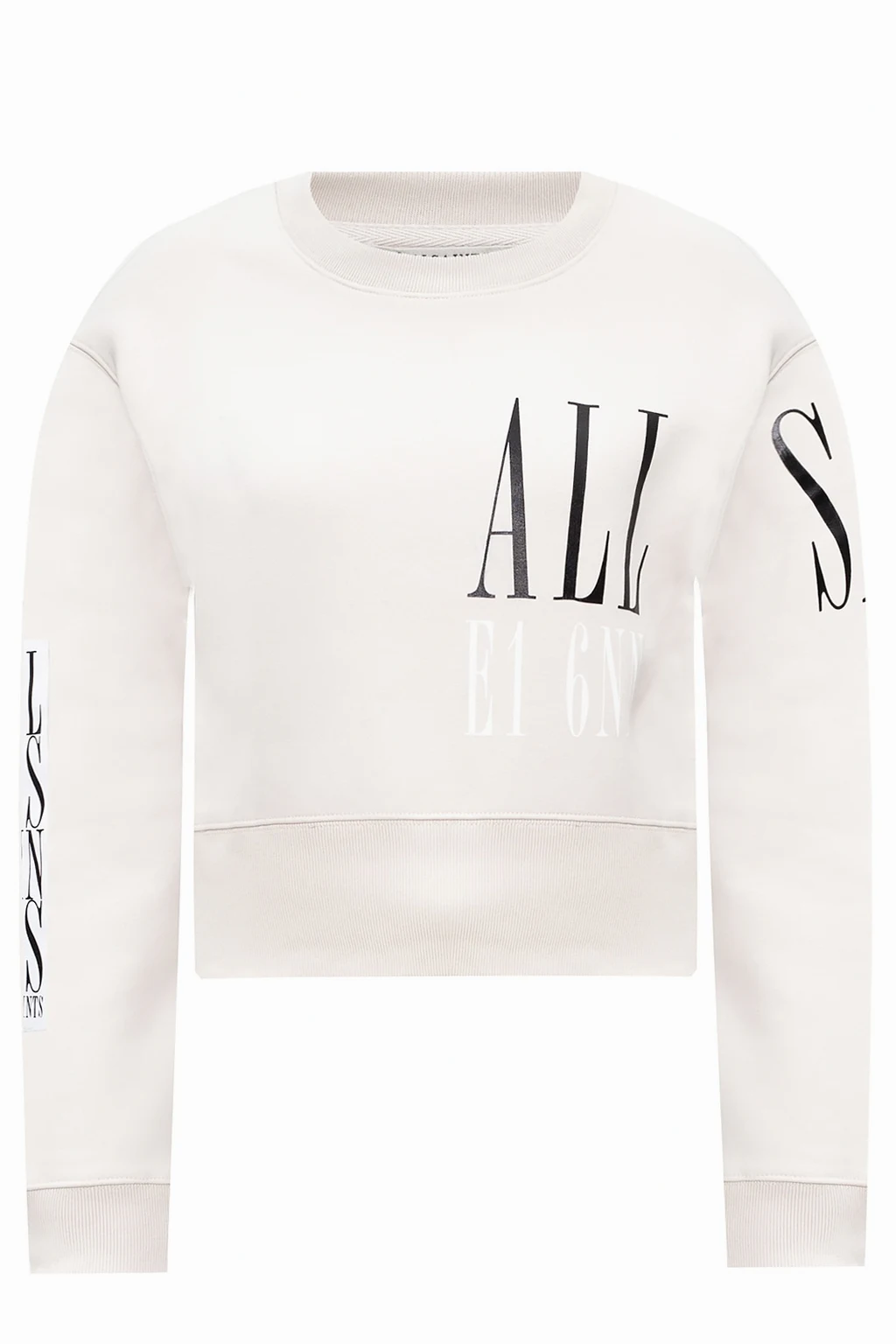 cream ‘Separo’ sweatshirt with logo