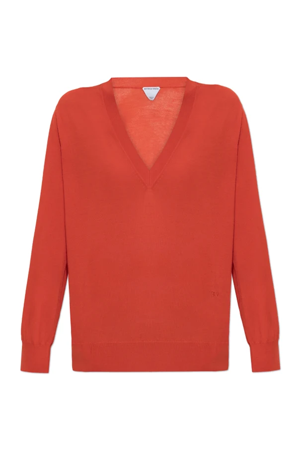 ROT Kaschmirpullover