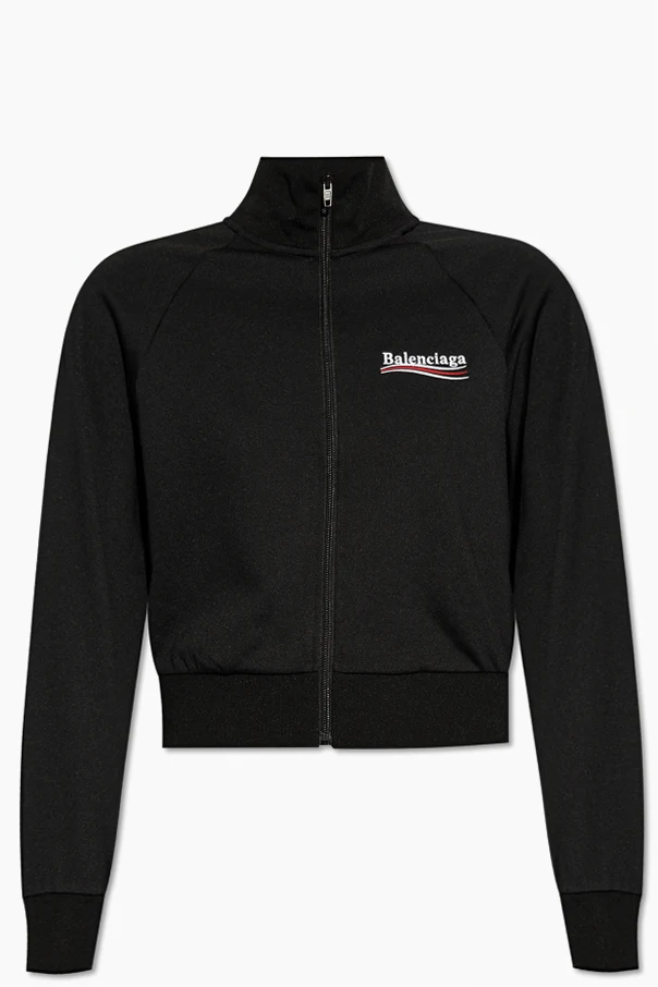CZARNY Bluza ze stójką
