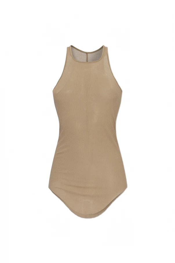 BEIGE Top Bacic Rib