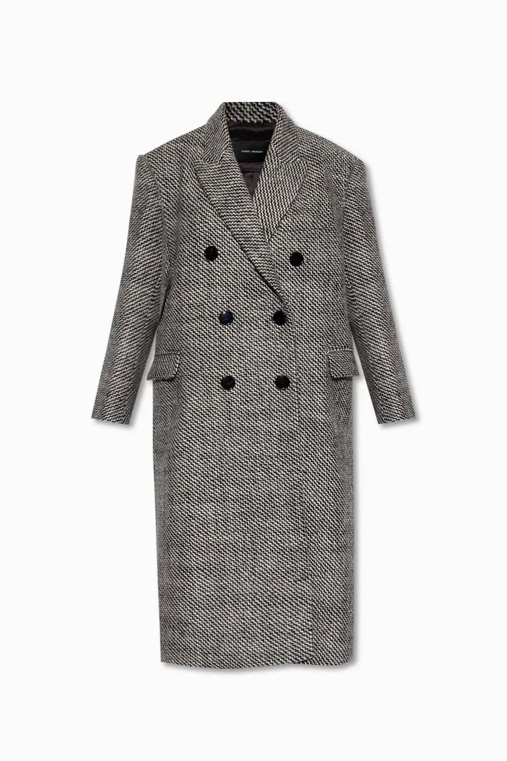 Double-breasted coat