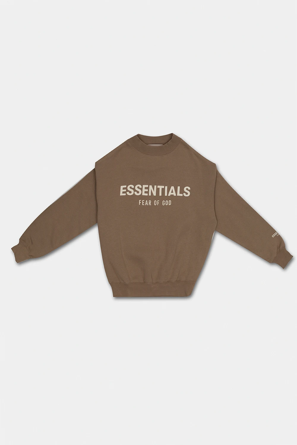 beige Sweatshirt with logo