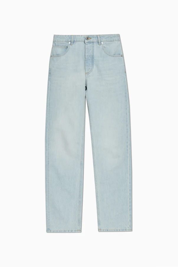 HELLBLAU High-Waist-Jeans