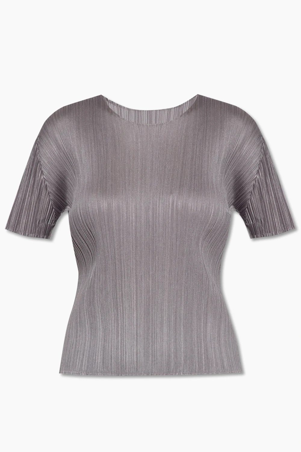 Plisowany t-shirt