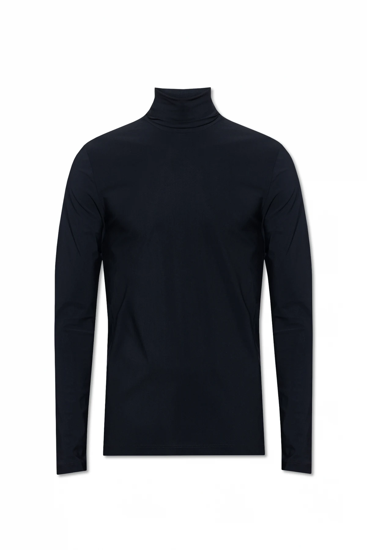 Turtleneck top with logo