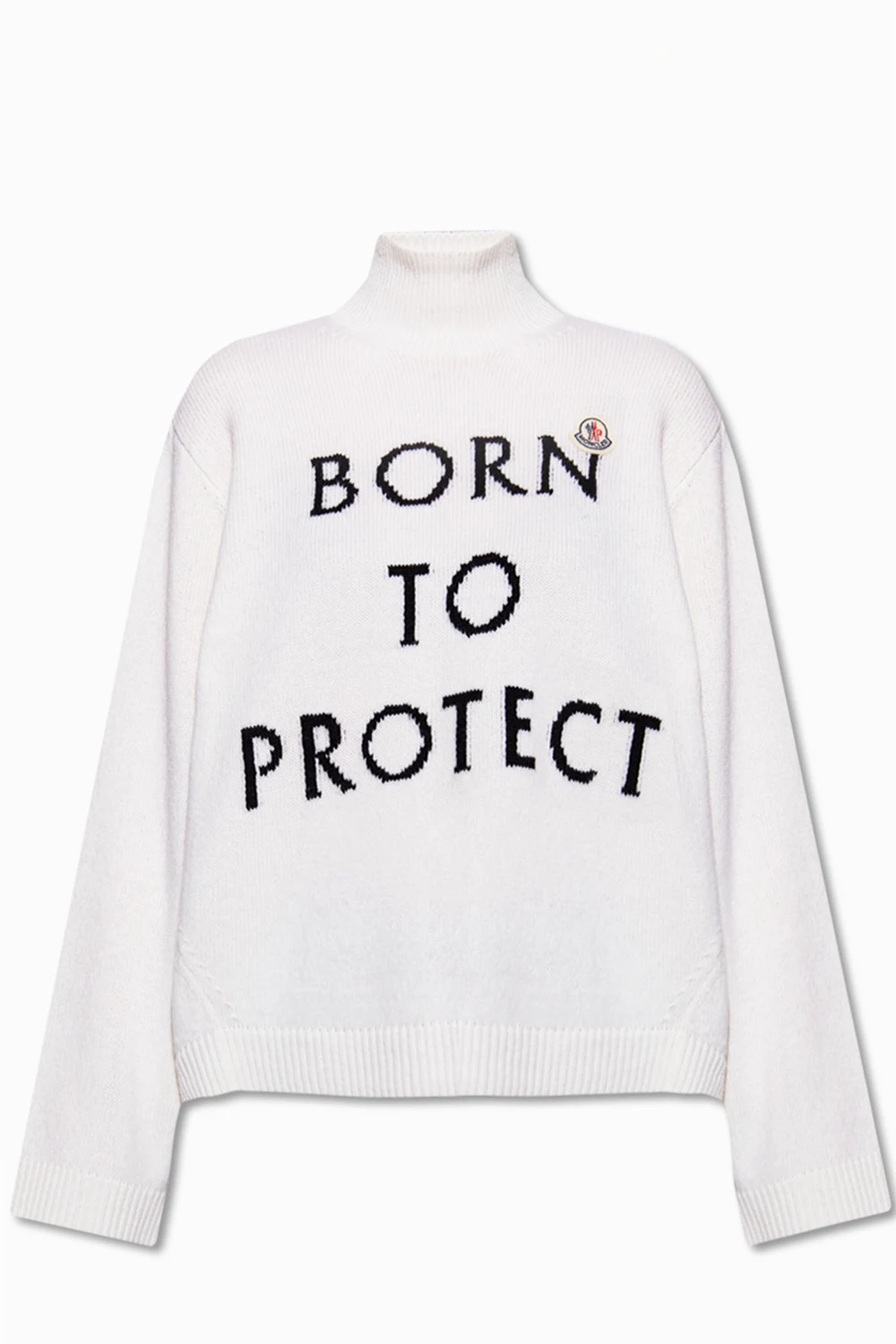 Wool turtleneck sweater